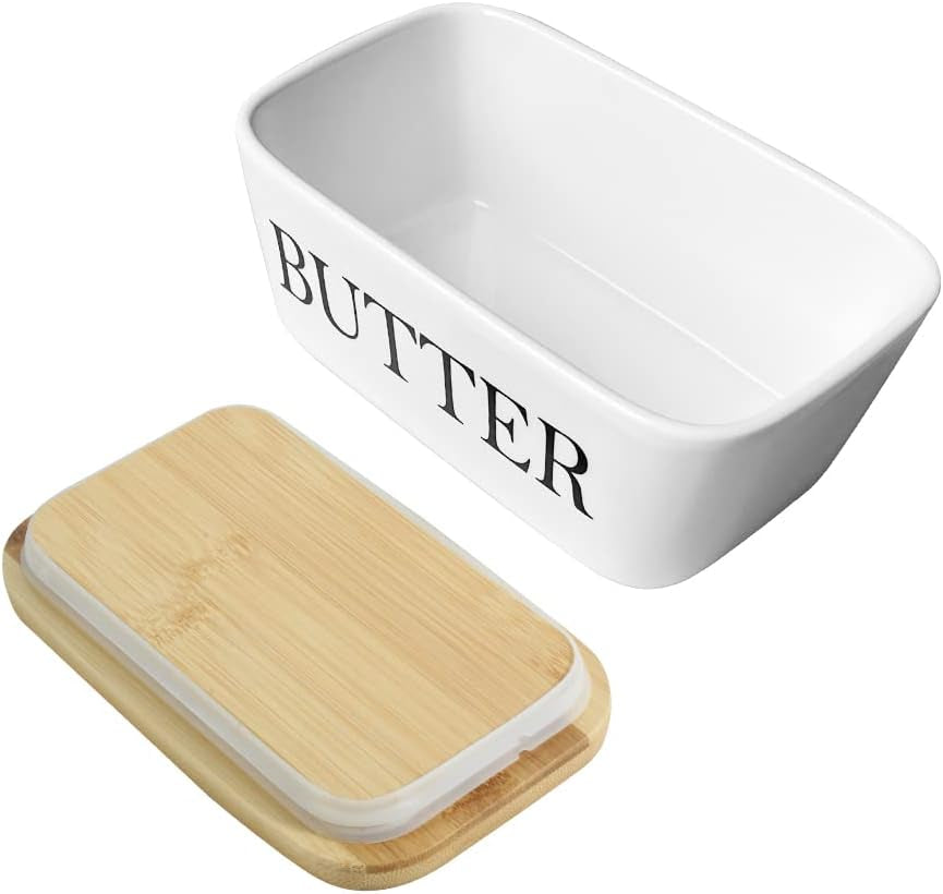 Butter Dish with Lid for Countertop