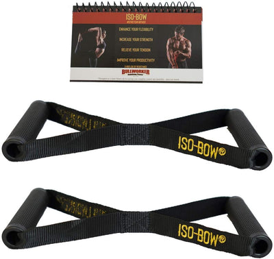 Iso-Bow Pro Pair: Isometric Exercise Equipment; Portable Home Fitness