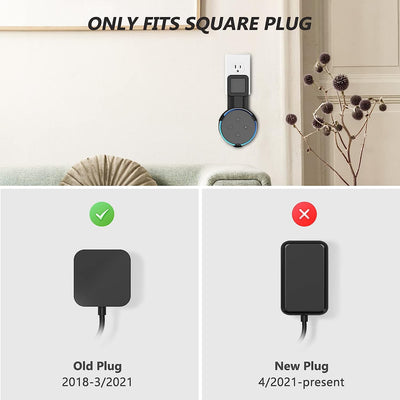 Outlet Wall Mount, Holder Stand for Echo Dot