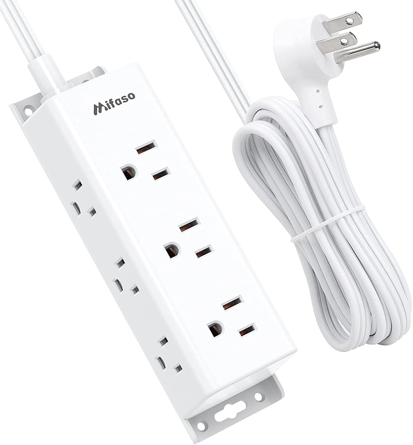 Surge Protector Power Strip - 9 Widely Spaced Multi Outlets