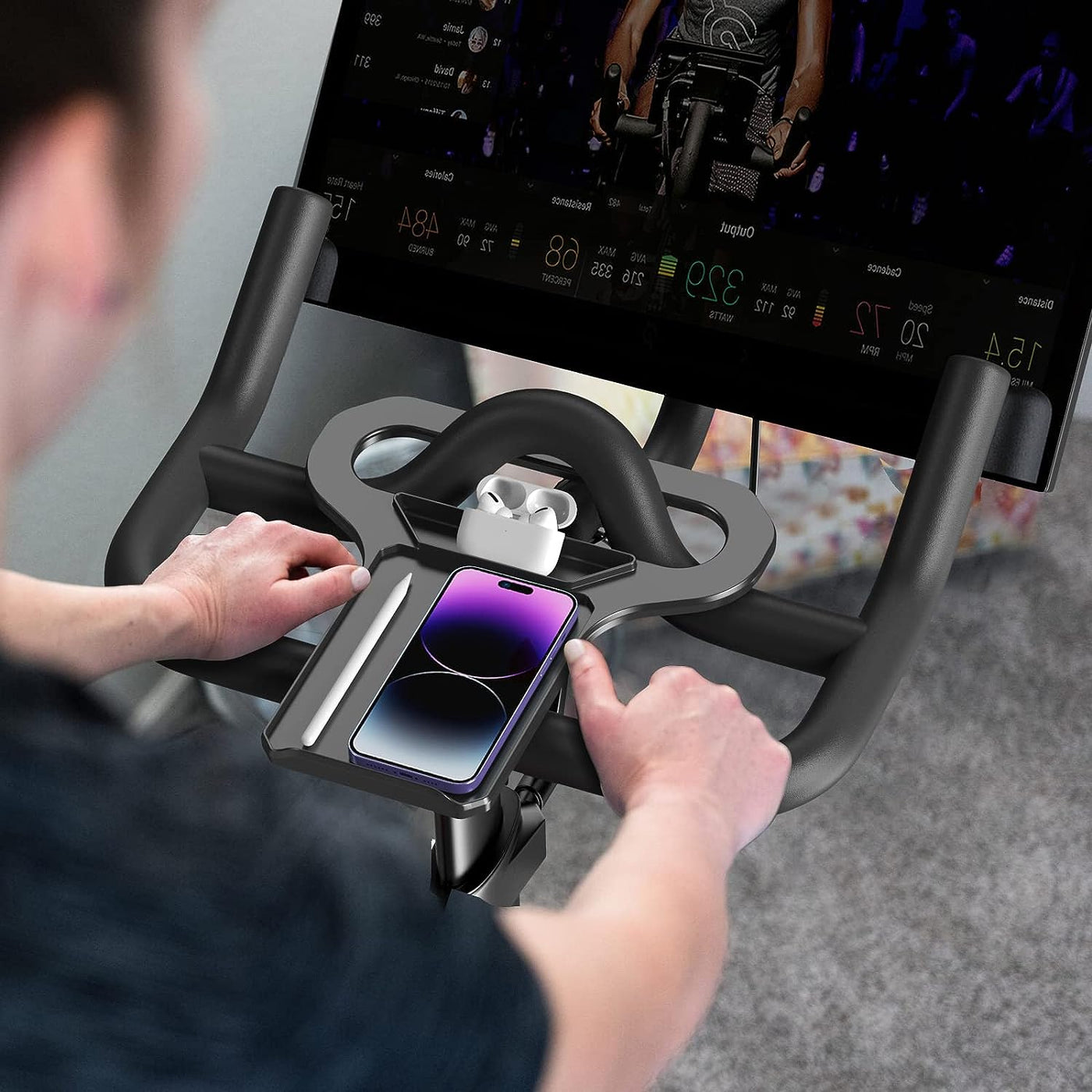 All-New Phone Holder for Peloton Bike Mount Peloton Bike Tray