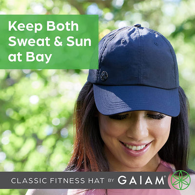 Gaiam Women'S Classic Fitness Running Hat - Ponytail Hats with Quick