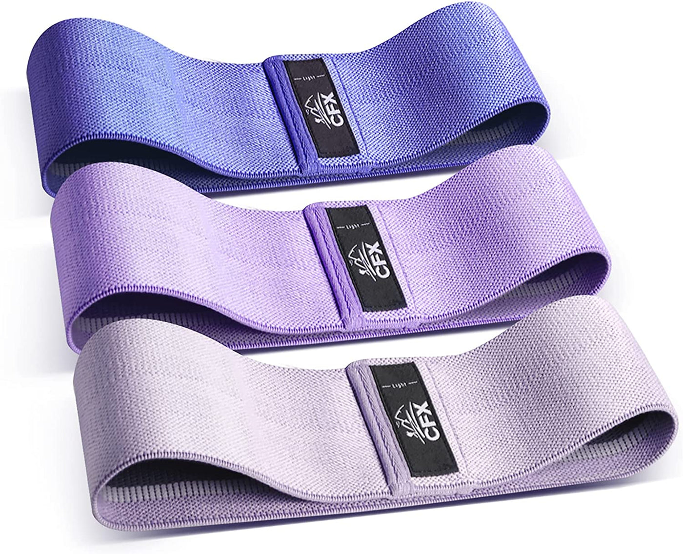 Resistance Bands Set, Exercise Bands with Non-Slip Design for Hips