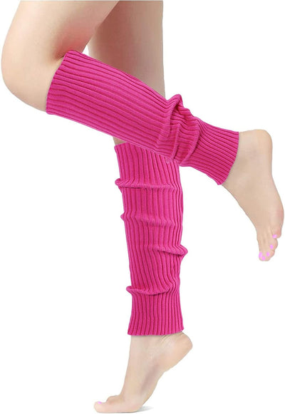 Leg Warmers for Women 80S Headband Wristbands Neon Leg