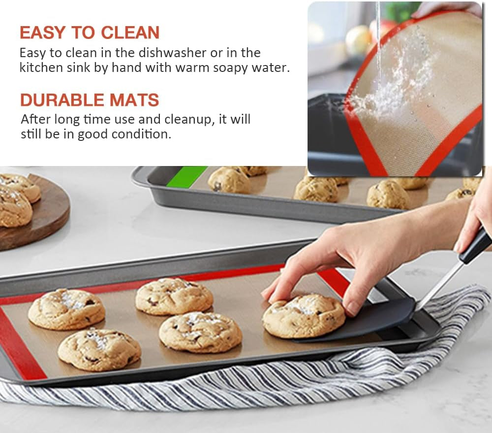 Silicone Baking Mat Sheet (11.8 X 7.8 In)