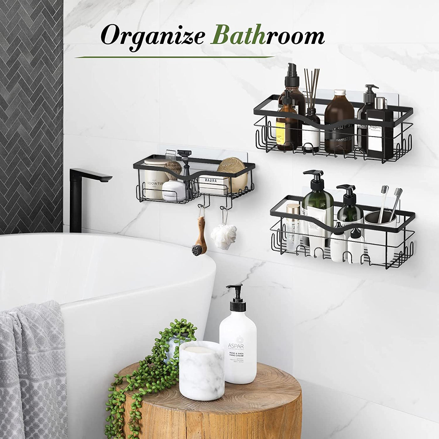 Shower Caddy Bathroom Organizer