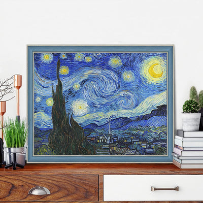 Diamond Painting Kits for Adults, 6 Pack Van Gogh Starry