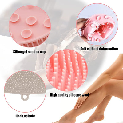 Hands Free Back Scrubber for Shower