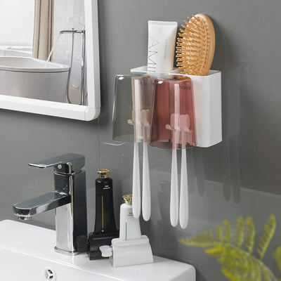 Toothbrush Holders for Bathrooms and Toothpaste