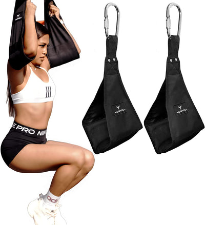 Hanging Ab Straps for Pull up Bar for Core Strength and Abdominal