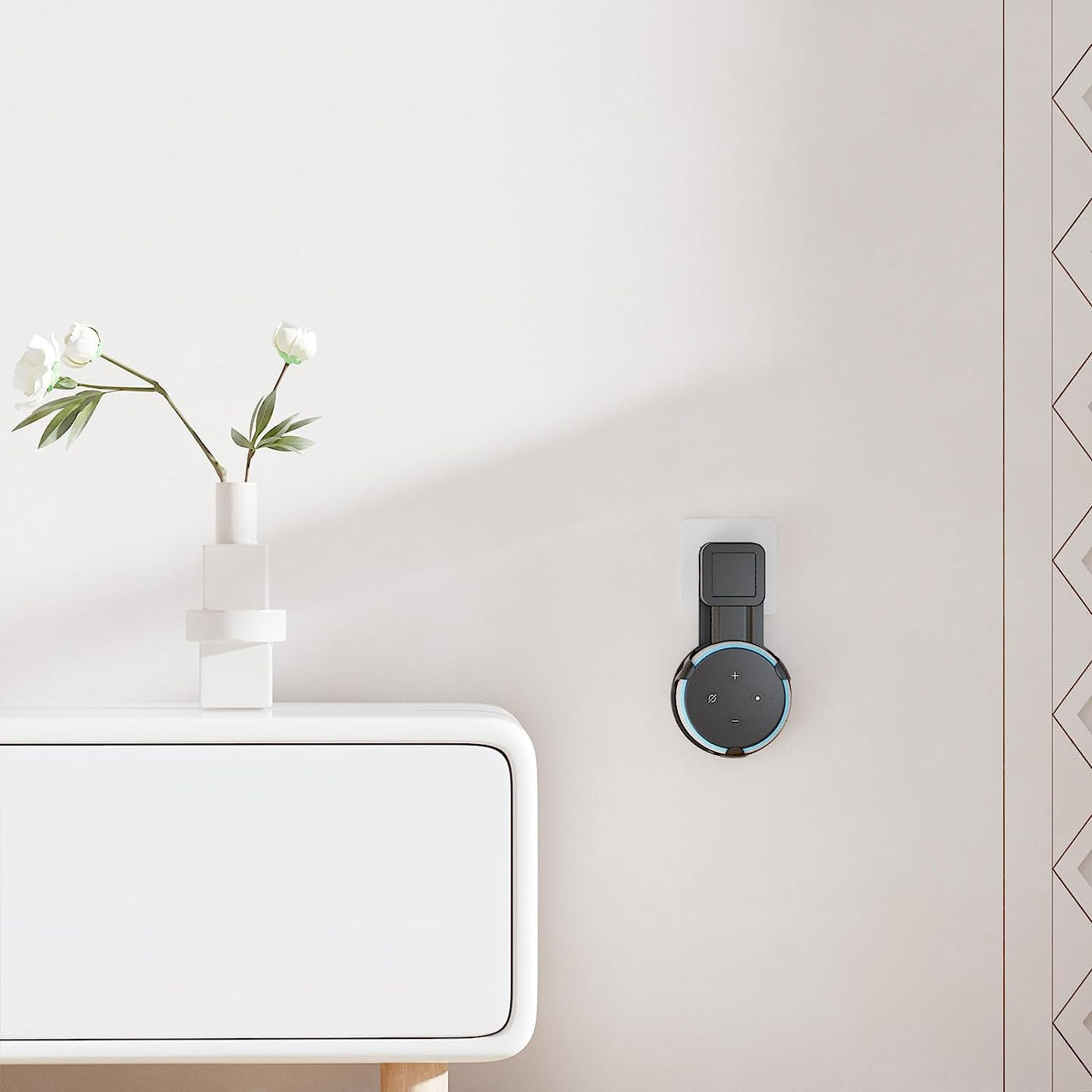 Outlet Wall Mount, Holder Stand for Echo Dot