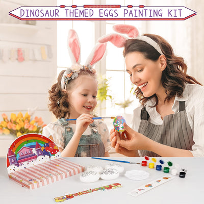 Eggs Art and Crafts,5Pcs Unicorn DIY Eggs Painting Kit