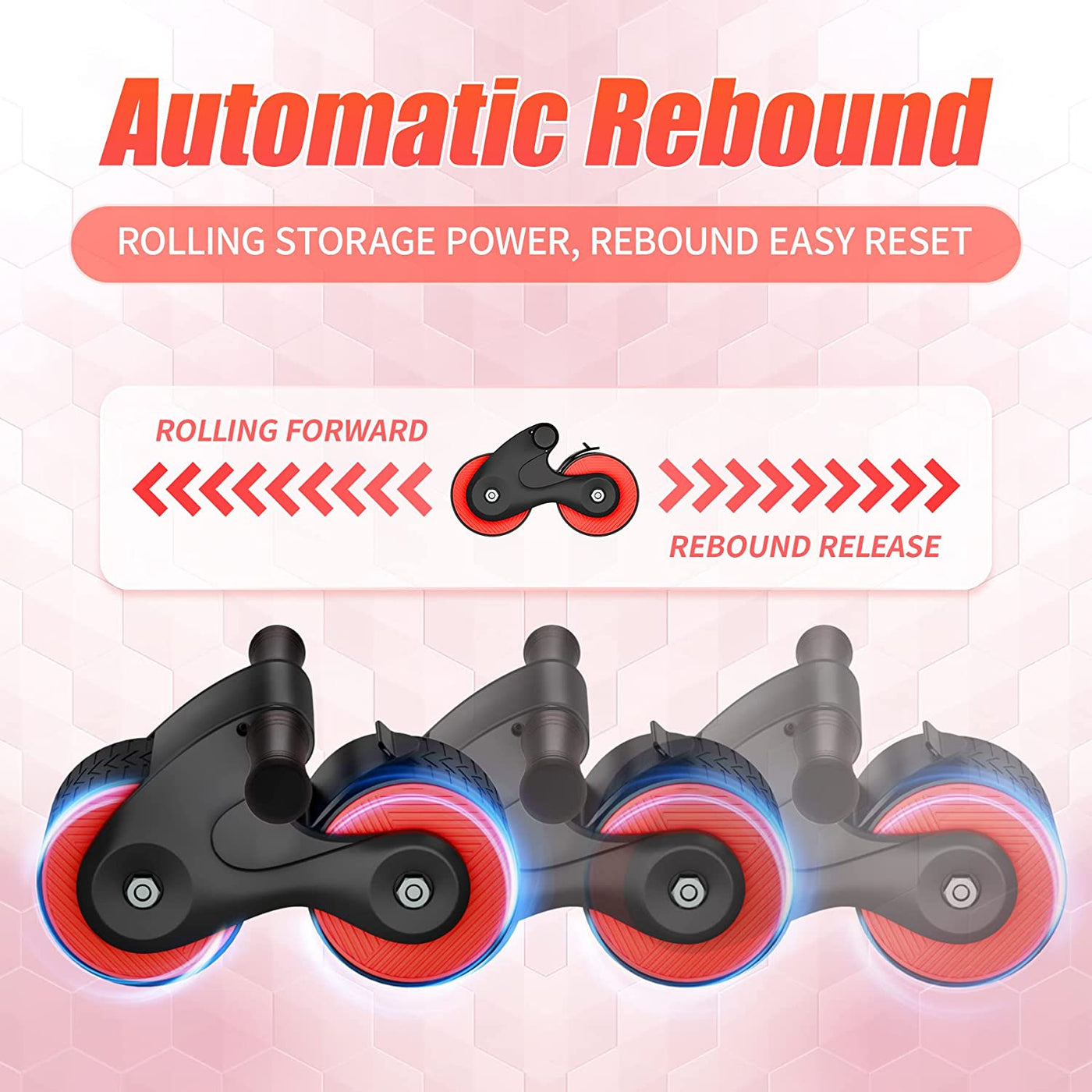 Automatic Rebound Abdominal Wheel Kit