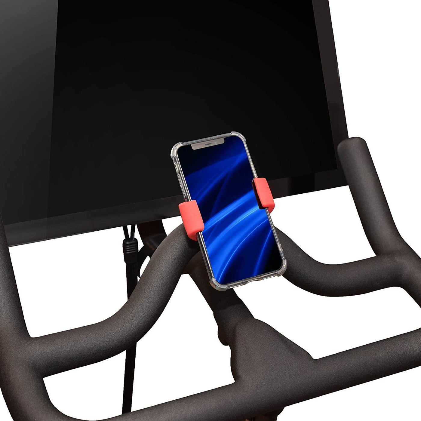 Silicone Bike Phone Holder Designed for Peloton and Exercise Bike