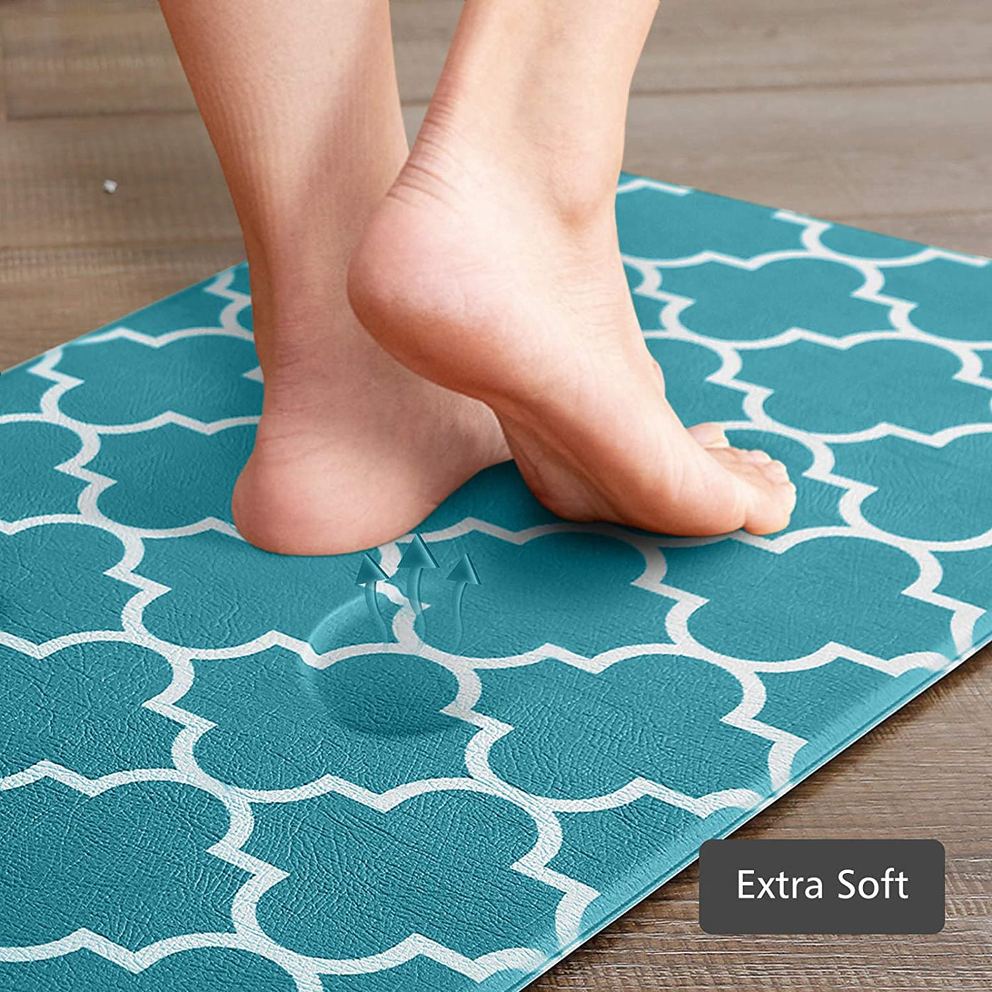 Kitchen Mat [2 PCS] Cushioned Anti-Fatigue Kitchen