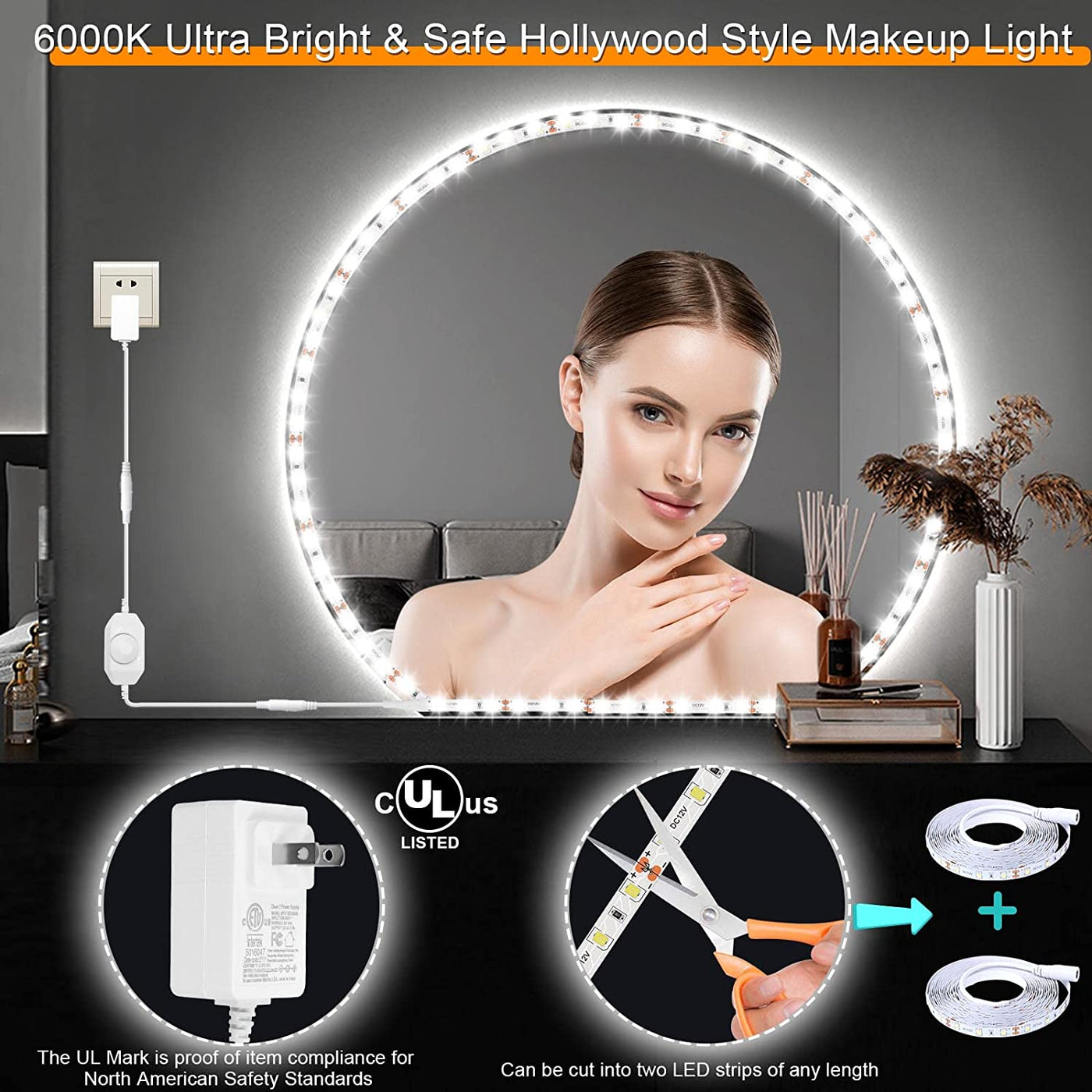 LED Vanity Mirror Lights for Makeup Dressing Table 