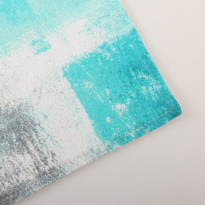 Modern Art Placemats, Cafe Placemats Turquoise