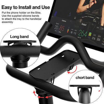 Phone Holder for Peloton Bike & Bike Handlebar