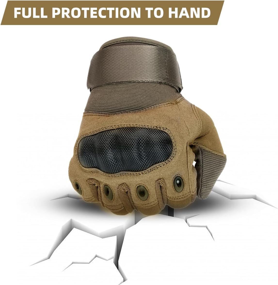 Tactical Gloves for Men,Hard Shell Knuckle Protection Gloves