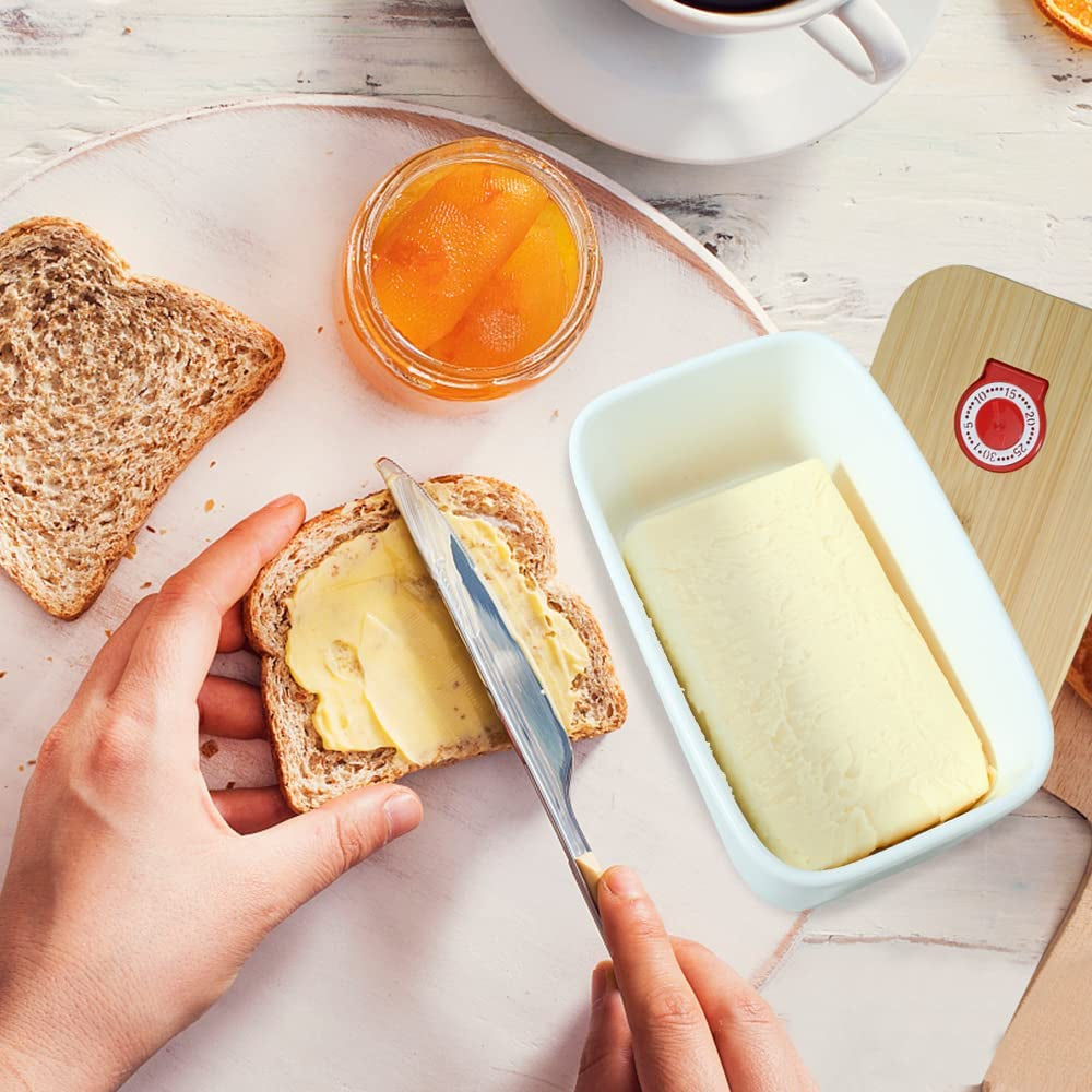 Butter Dish with Lid for Countertop