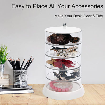 360° Rotating Hair Accessories Organizer