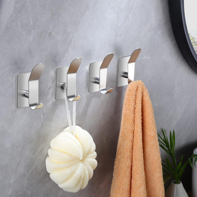 Adhesive Hooks/Towel Hooks for Bathrooms