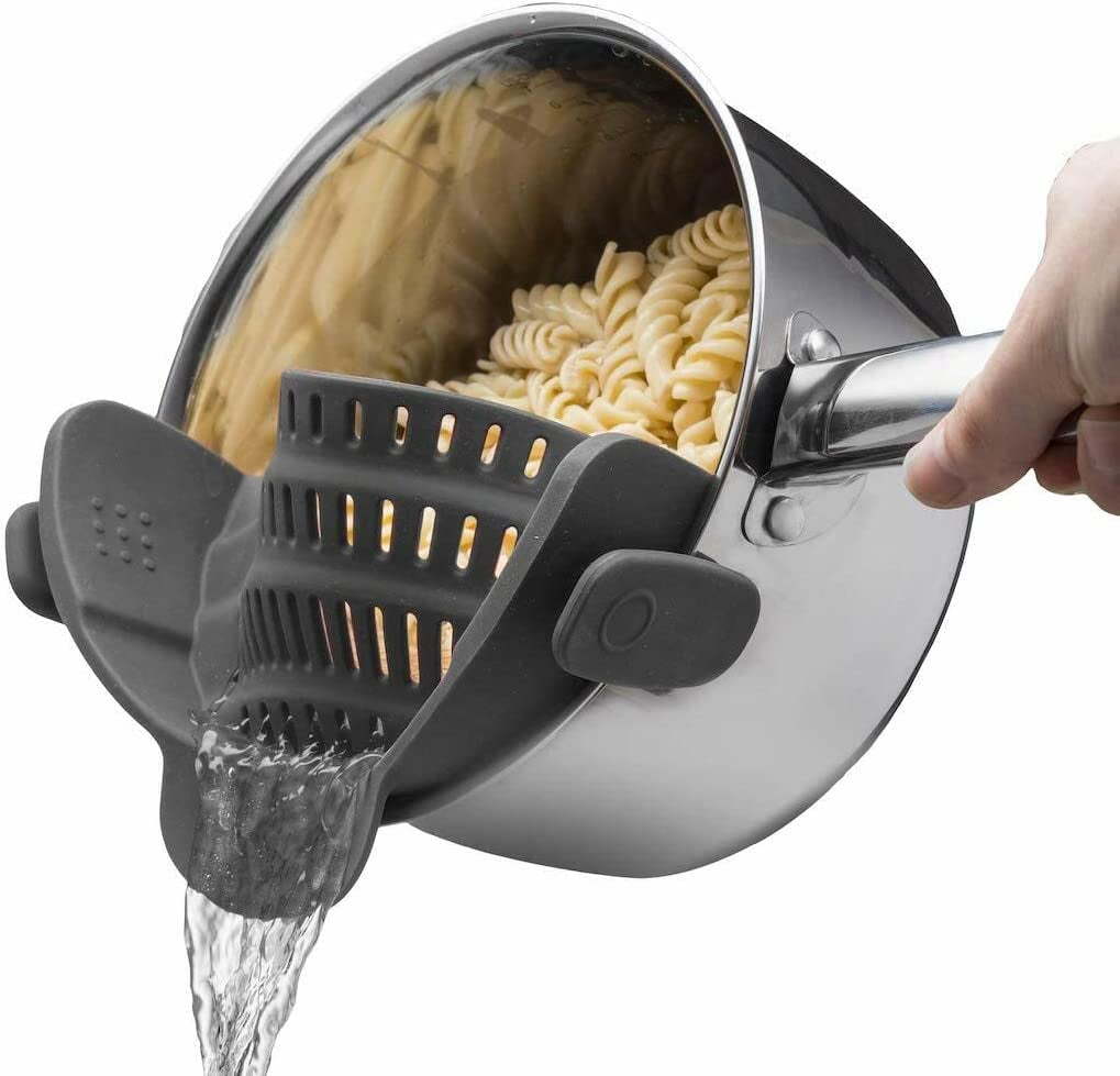 Snap N Strain Pot Strainer and Pasta Strainer