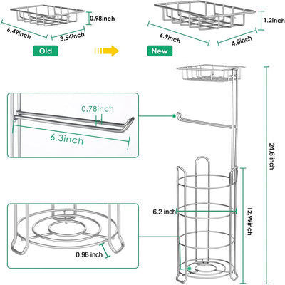 Toilet Paper Holder Upgraded Toilet Paper Stand