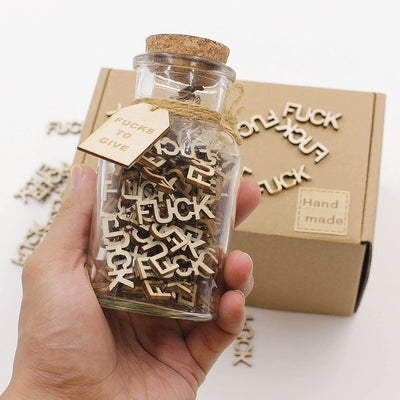 Jar of Fucks（5Oz）Gift Jar,Fucks to Give