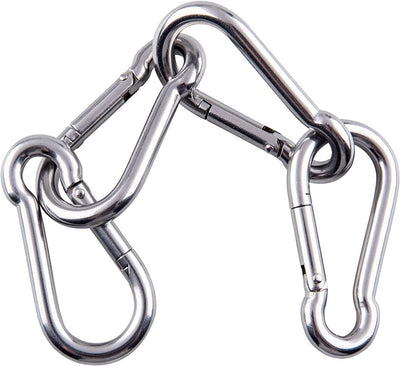 Sprookber Stainless Steel Spring Snap Hook Carabiner