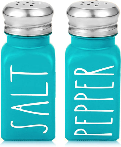 Teal Salt and Pepper Shakers Set by