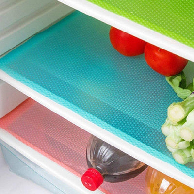 9 Pack Washable Fridge Mats Liners Waterproof