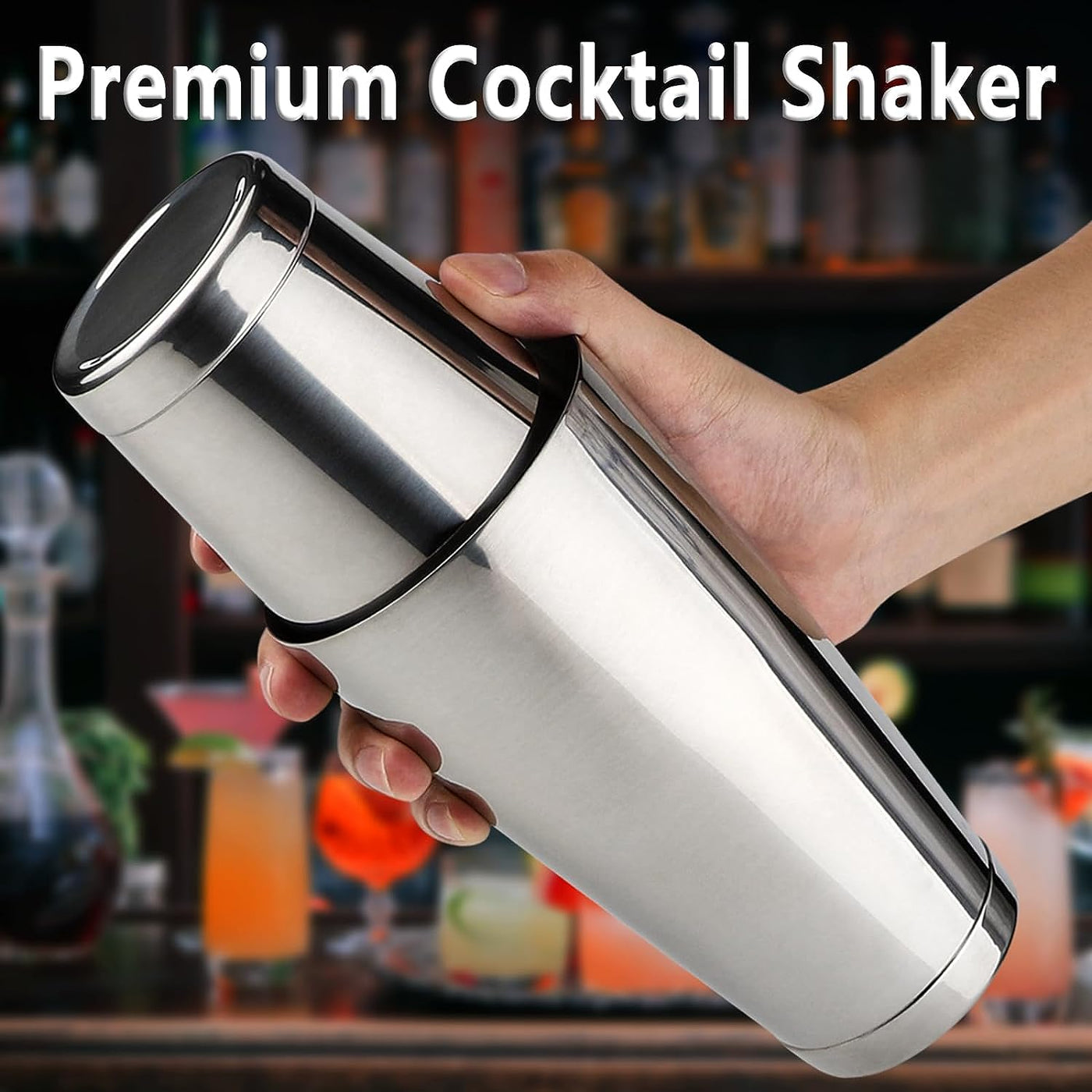 Boston Cocktail Shaker 25Oz/750Ml,Cocktail Tin