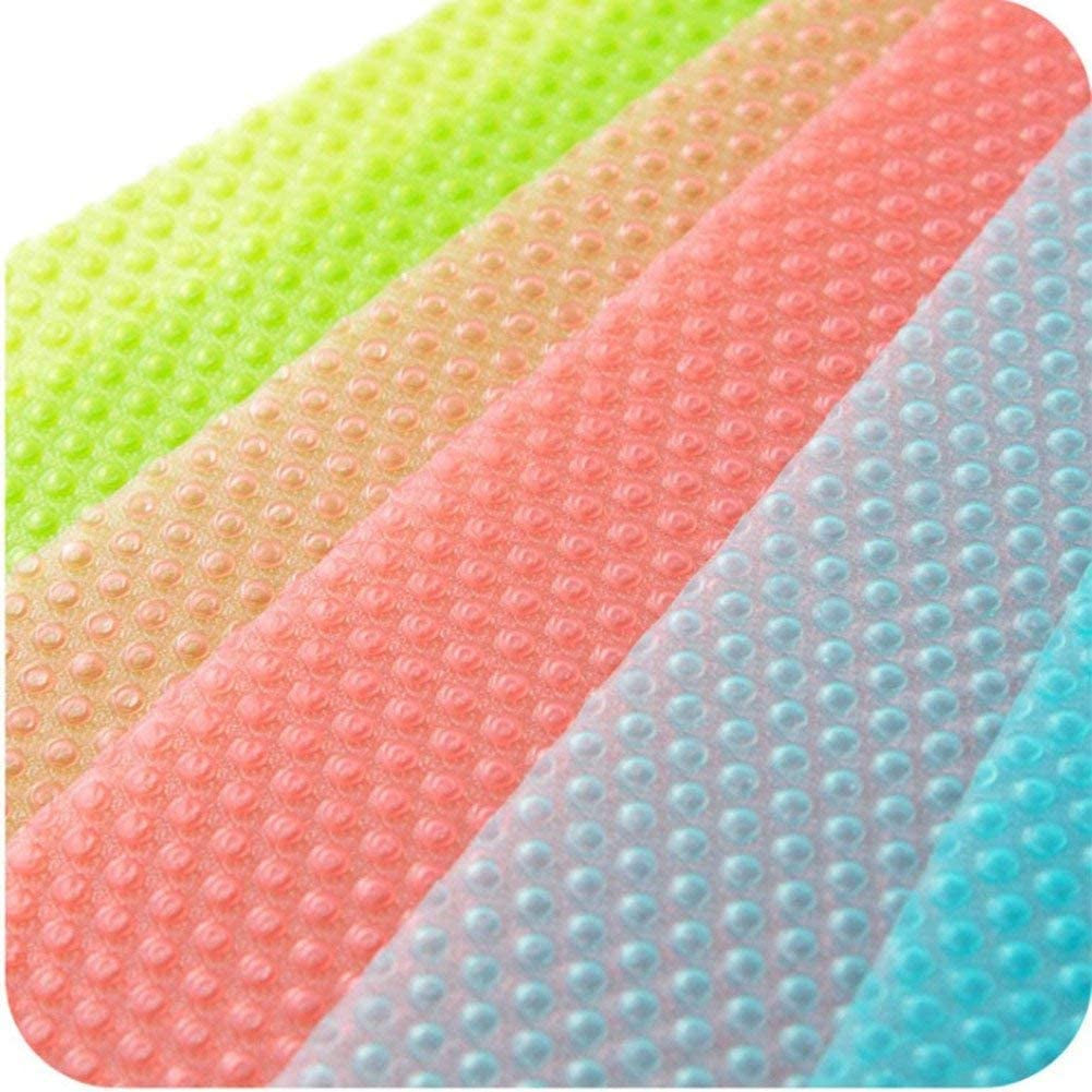 9 Pack Washable Fridge Mats Liners Waterproof