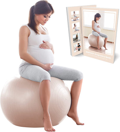 Pregnancy Yoga Stability anti Burst & Book Set ; Trimester