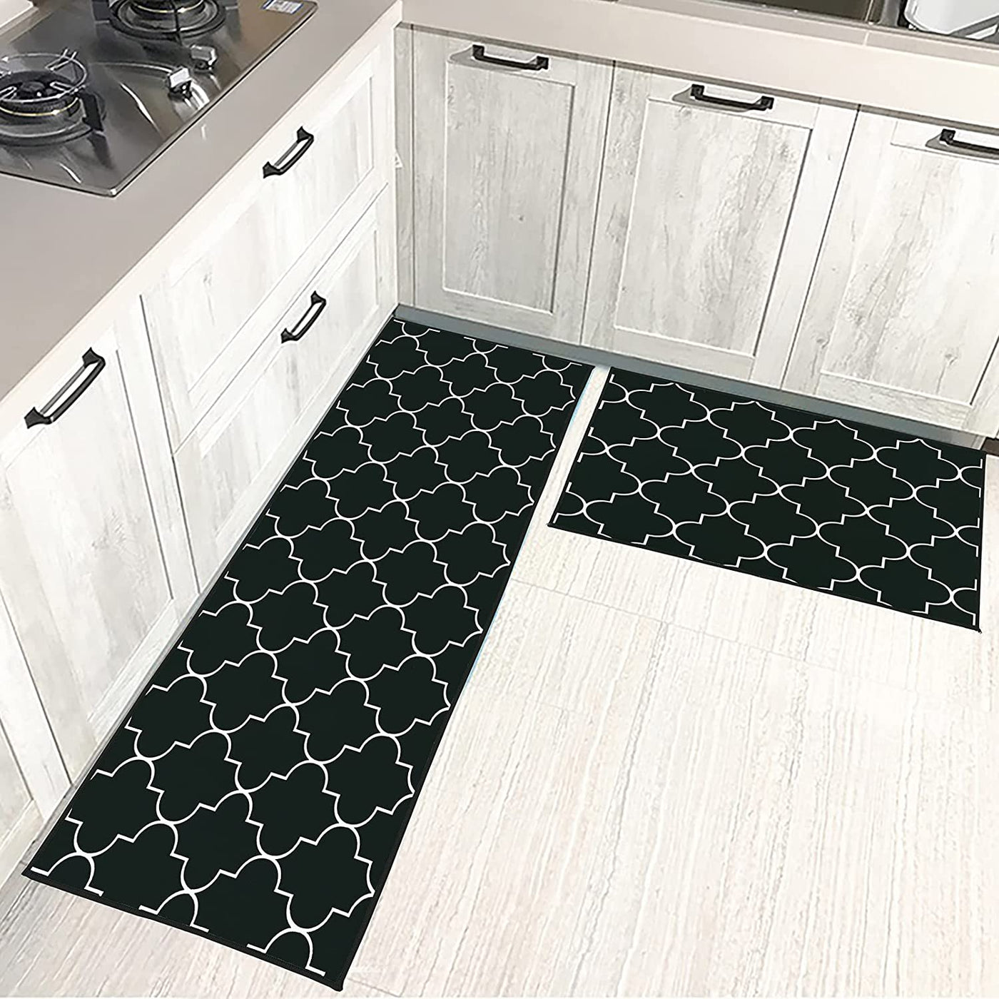 Kitchen Rugs Kitchen Mat Set of 2 Kitchen Rug Non-Slip Kitchen