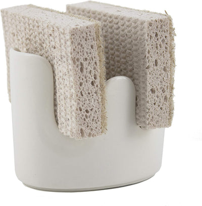 Dual Two Double Sponge Holder Kitchen Sink Organizer