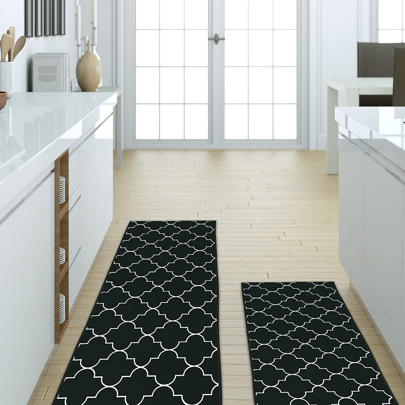 Kitchen Rugs Kitchen Mat Set of 2 Kitchen Rug Non-Slip Kitchen