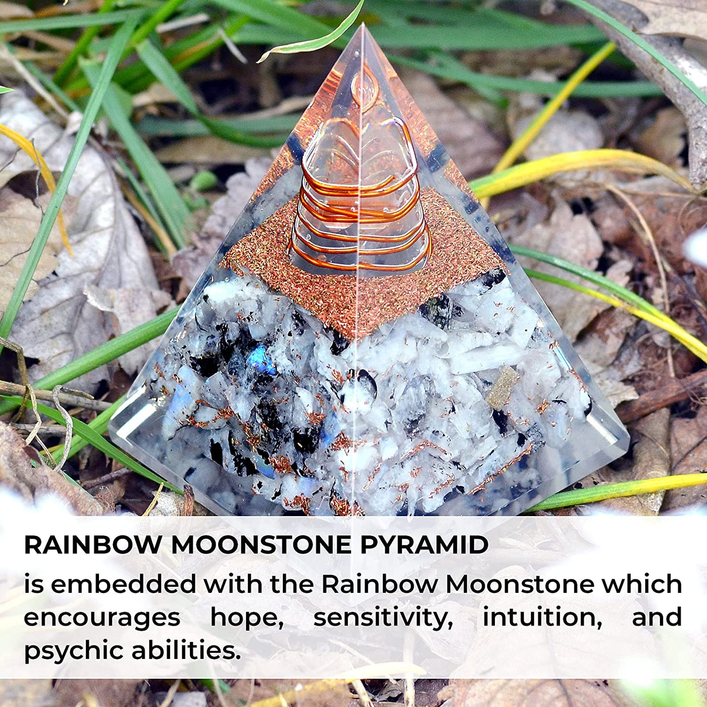 New Inspirational Orgonite Pyramid for Success