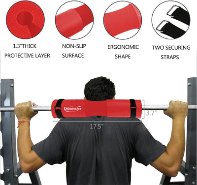 7 Pack Barbell Squat Pad for Standard Set, Barbell Pad for Hip