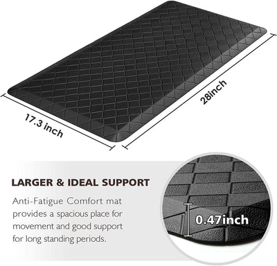 Kitchen Floor Mat Cushioned Anti-Fatigue Kitchen