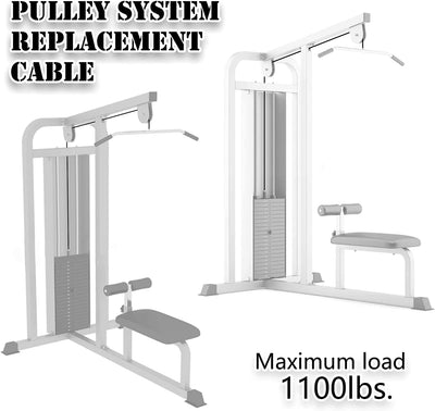 Gym Machine Accessories for 5Mm/6Mm Cable Ball Stopper Interface