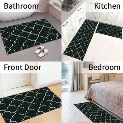 Kitchen Rugs Kitchen Mat Set of 2 Kitchen Rug Non-Slip Kitchen